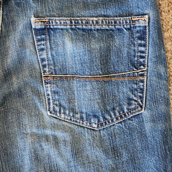 Y2K Abercrombie and Fitch Button Fly Low Rise Kilburn Bootcut Jeans Size 30x30 - Picture 9 of 11